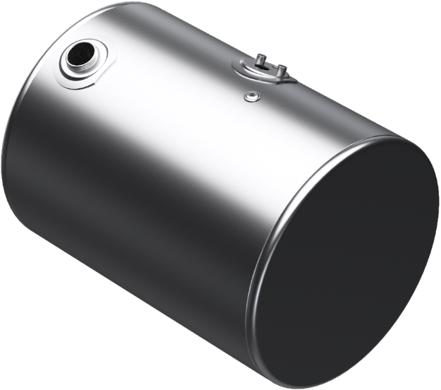 Picture of 99 Gallons 28.5"D x 36"L - Kenworth Style - Front Fill Milgrade