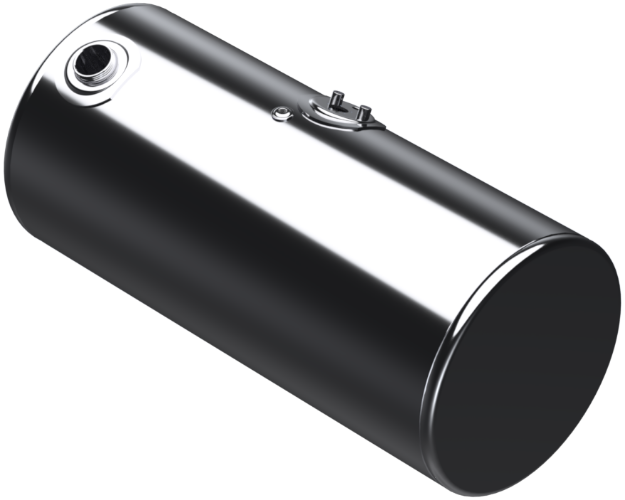 Picture of 76 Gallons 22"D x 46"L - Kenworth Style - Rear Fill Polished