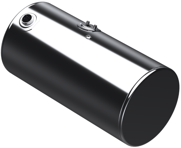 Picture of 97 Gallons 24.5"D x 47.5"L - Kenworth Style - Front Fill Polished