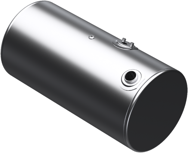 Picture of 97 Gallons 24.5"D x 47.5"L - Kenworth Style - Front Fill Milgrade