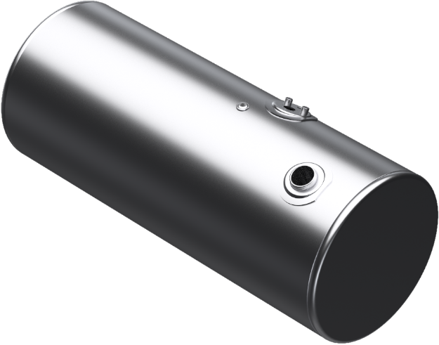 Picture of 118 Gallons 24.5"D x 58"L - Kenworth Style - Front Fill Milgrade