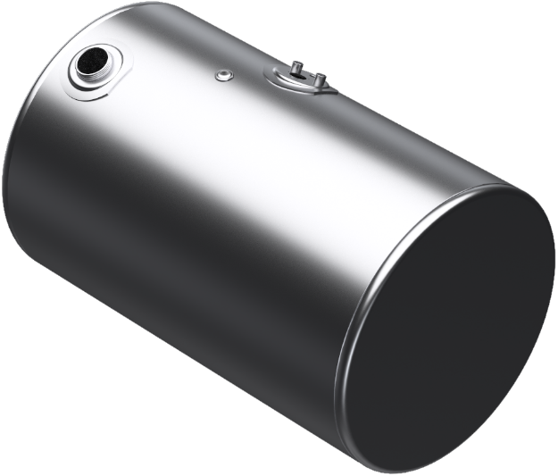 Picture of 119 Gallons 28.5"D x 43"L - Kenworth Style - Rear Fill Milgrade