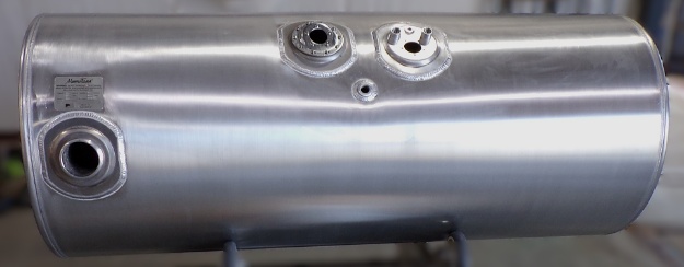 Picture of 118 Gallons 24.5"D x 58"L - Kenworth Style - Rear Fill Milgrade