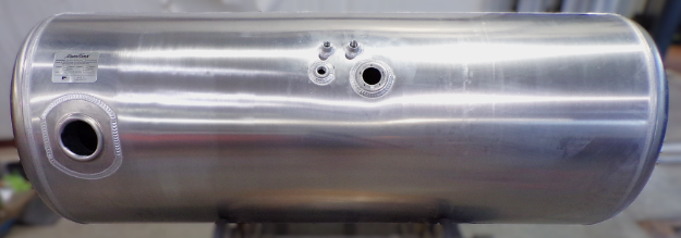 Picture of 101 Gallons 23"D x 56"L - Peterbilt Style - Rear Fill Milgrade