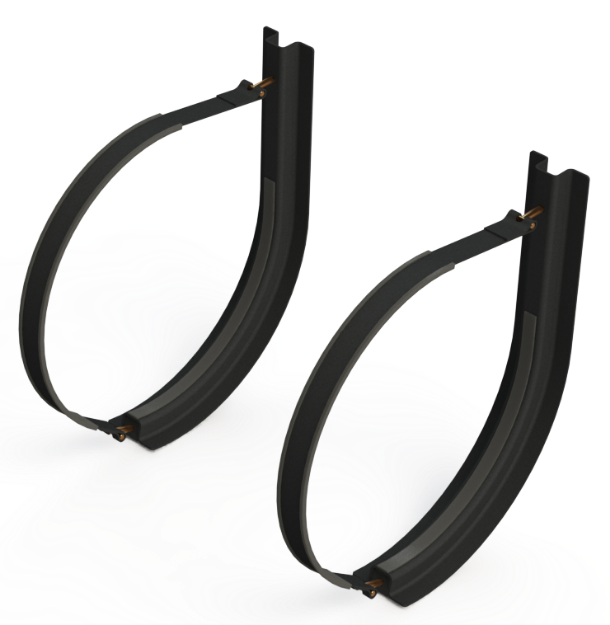 Picture of 24" 2 Piece Black Mounting Kit