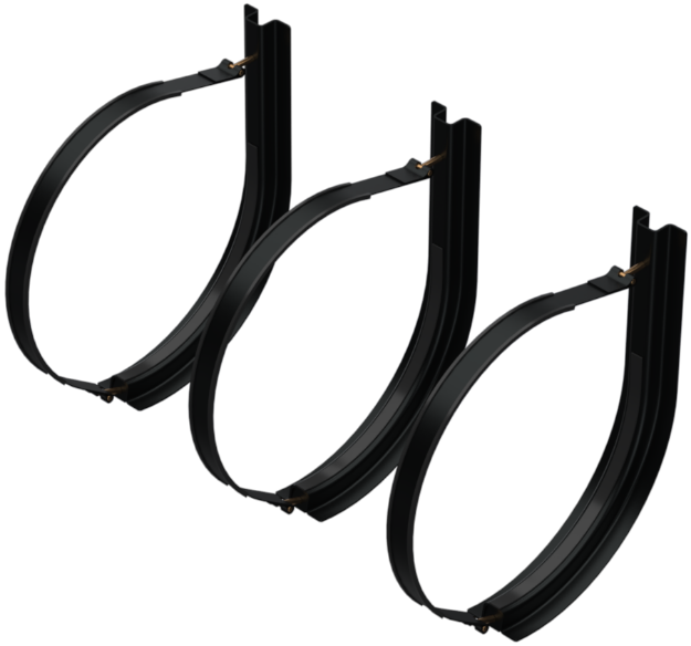 Picture of 24.5" 3 Piece Black Mounting Kit