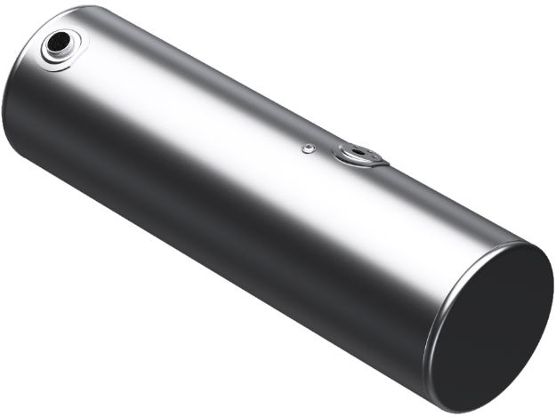 Picture of 118 Gallons 22"D x 72"L - Kenworth Style - Rear Fill Milgrade