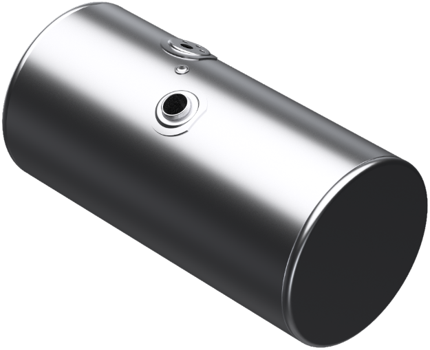 Picture of 97 Gallons 24.5"D x 47.5"L - Kenworth Style Center Fill Milgrade