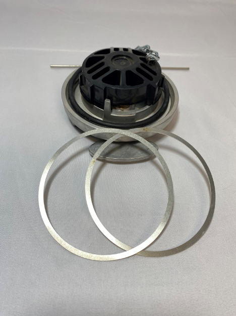 Picture of Peterbilt Fuel Cap Stainless Steel Lifter Ring